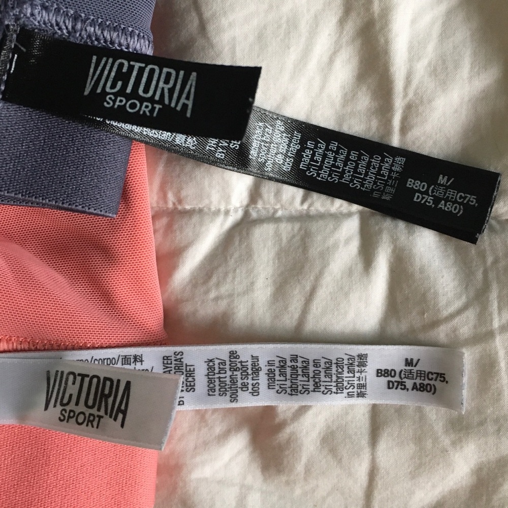 Victoria’s Secret Woman’s Sports Bras (2) Medium - Picture 3 of 4
